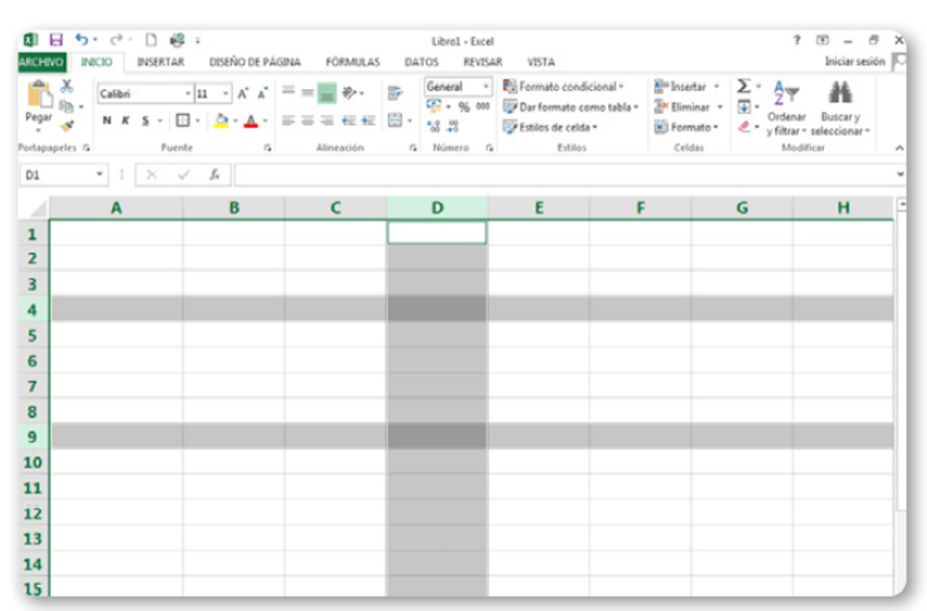 seleccionar celdas y rangos
