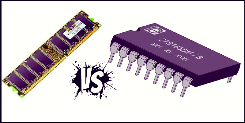 memoria ram vs memoria rom