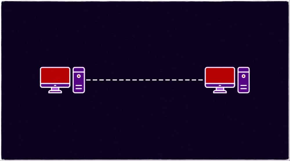 la topología punto a punto